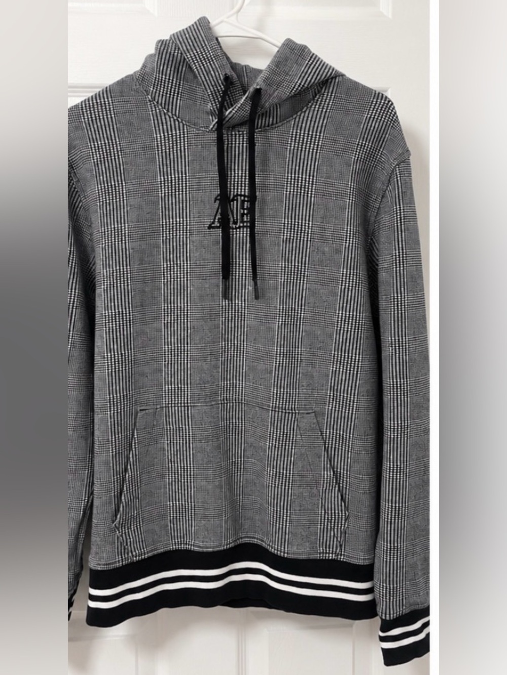 Plaid American Eagle Hoodie